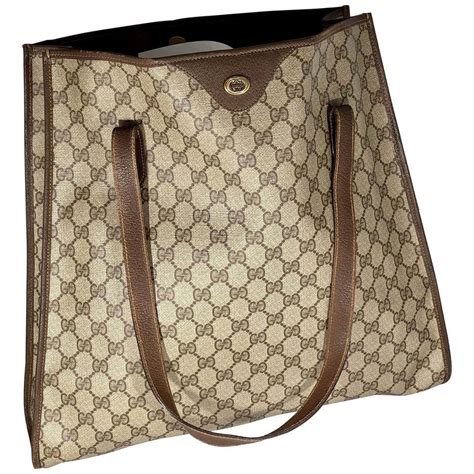 gucci monogram canvas shoulder bag|gucci canvas shoulder bag vintage.